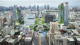 高雄車站,公辦都更案。（圖／高雄市政府提供）