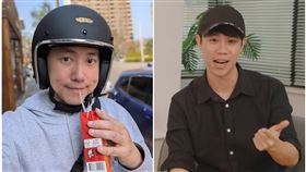 Cheap（左圖）與昔日好友林辰（右圖）決裂。（翻攝Cheap臉書、林辰Buchi YouTube頻道）