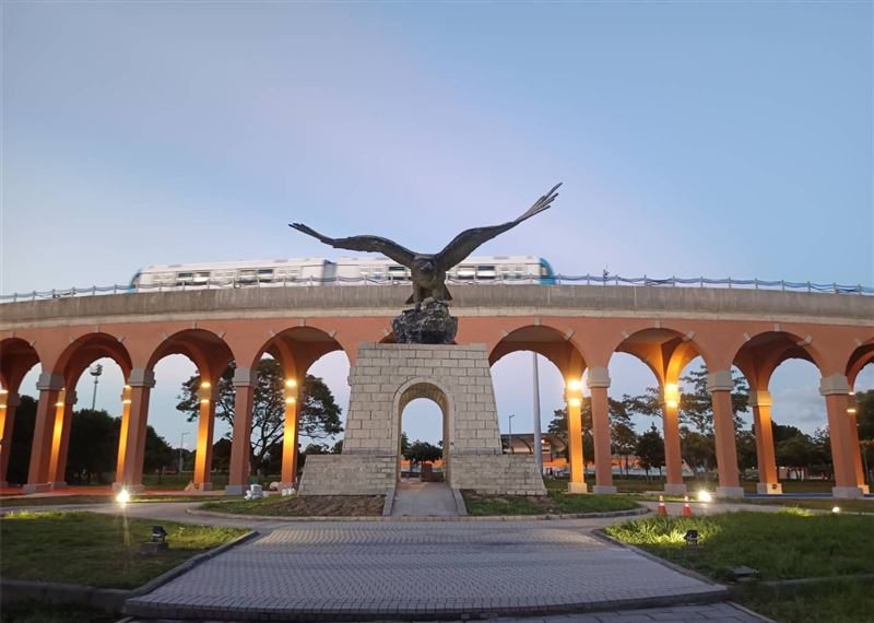 三鶯線飛鳶廣場思古迴廊將成熱門景點。（圖／新北市政府提供）