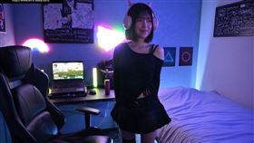 中山瑞希曾是日本全國排名前8的電競玩家，擁有G罩杯美胸，將在片商E-Body出道拍AV。（圖／翻攝自X）