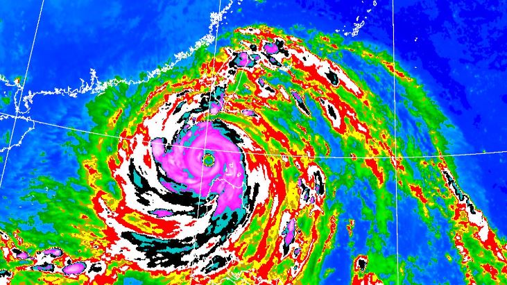 樺加沙現在最接近台灣！週二晨雨彈再升級