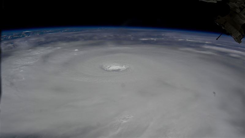 太空俯瞰樺加沙眼超大！壯闊畫面曝網驚嘆