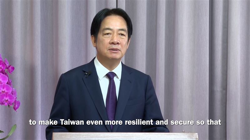 總統賴清德應邀於Concordia 2025年度峰會發表演說。（圖／總統府提供）