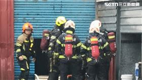 花蓮吉安鄉某間工廠今天發生火警。（圖／民眾提供）