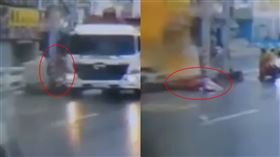 台南,貨車,腦漿,騎士,陸橋,死亡,車禍,東區