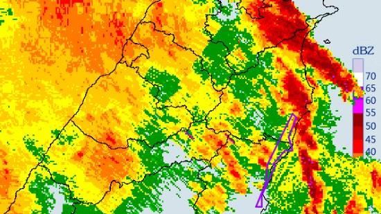 新／下到紫爆!5區大雷雨　14縣市豪雨特報