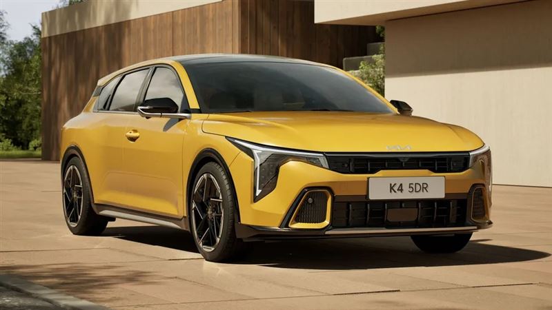Kia K4掀背車。（圖／翻攝Kia網站）