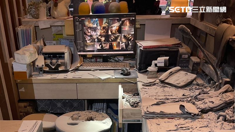 獨／惡煞搶湯布院不成　潑汽油縱火燒櫃台