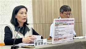 曾淑慧說，流感疫情正式進入流行期。（圖／記者簡浩正攝影）