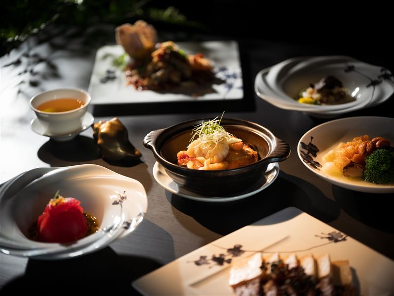 文華東方嚴選秋季食材推出新單點美饌。(圖／文華東方提供）