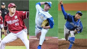 宋家豪、孫易磊、古林睿煬同場登板。（圖／組合圖） 