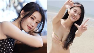 《角頭》女神脫了！林真亦泰國炸C級豪乳