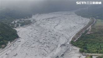 她貼圖曝　馬太鞍溪堰塞湖生成、監測時程