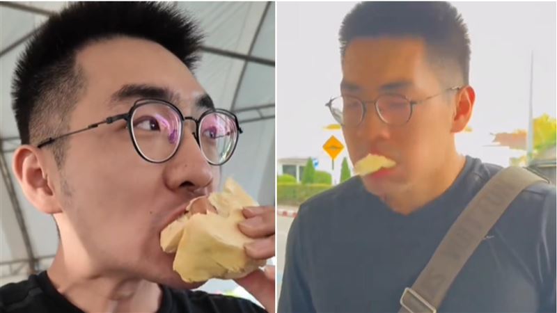 帶5公斤榴槤登機被攔 猛男「當場全嗑完」