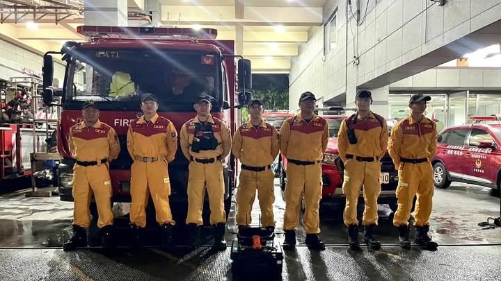 蔣萬安說，台北市先遣搜救隊傍晚已經出發，全力支援救災。（圖／翻攝自蔣萬安臉書）