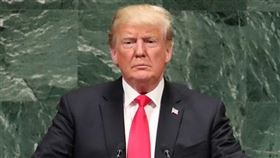 川普在聯合國大會發表演說，痛批盟邦承認巴基斯談國和採購俄油。（圖／翻攝自X平台 @@mmpadellan）