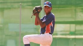 新明國中歐子喬。（圖／翻攝自桃園盃國際棒球錦標賽臉書）