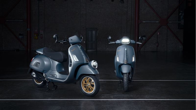 Vespa GTV Officina 8特仕版。（圖／Vespa提供）