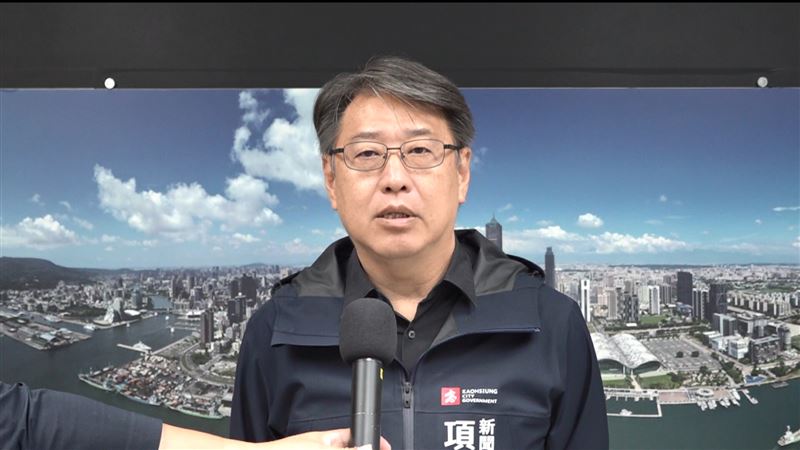 高雄市新聞局長項賓和說明目前處理進度。（圖／市府提供）
