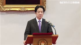 賴清德主持「中華民國114年10月份將官晉任授階典禮」。（圖／翻攝畫面）