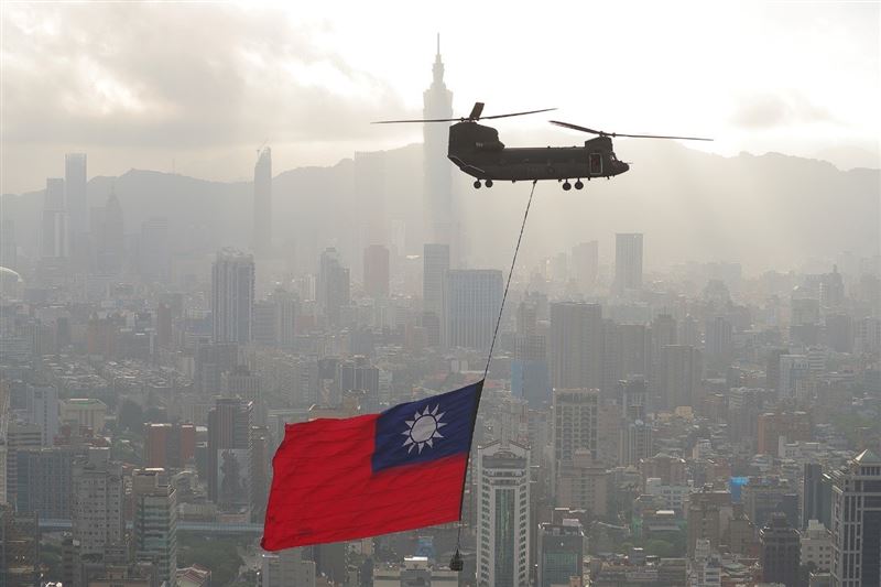 CH-47SD契努克運輸直升機。（圖／國慶籌備委員會）