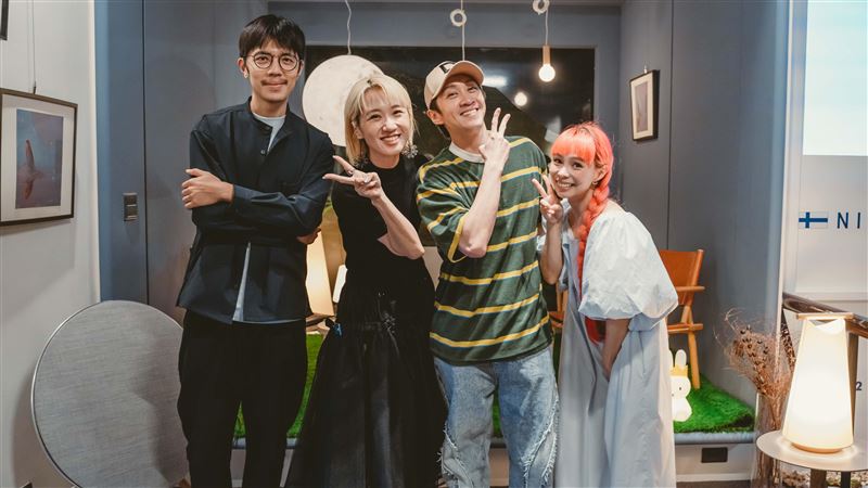 Lulu陳漢典同框挺媒人　她嗨喊：沾沾喜氣