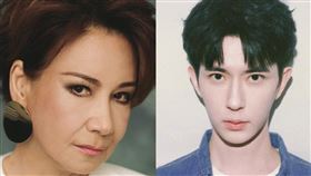 甄妮、于朦朧。（圖／翻攝自臉書、微博）