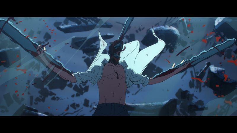 【劇場版『鏈鋸人 蕾潔篇』】精彩劇照。（圖／索尼影業提供）