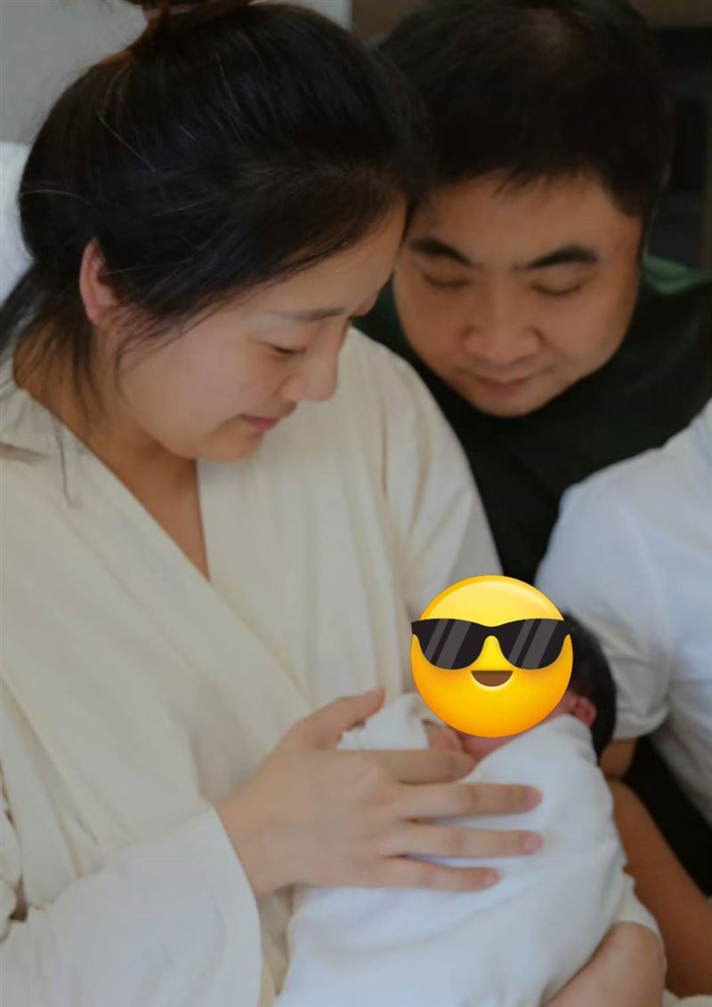 喬杉妻子生了。（圖／翻攝自喬杉微博）