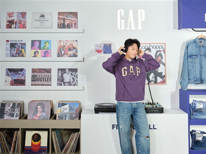 韋禮安出席Gap 2025秋季新品預覽暨品牌好友媒體見面會。（圖／品牌業者提供）