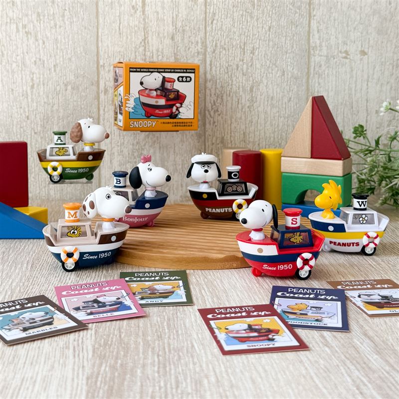 自10月1日起還推出「史努比迴力汽船」門市現貨當筆購活動。（圖／品牌業者提供）