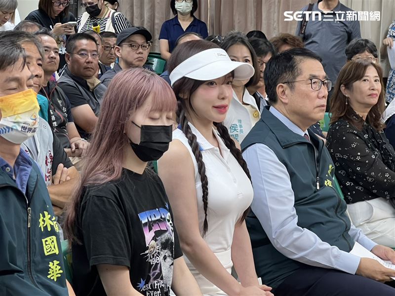 啦啦隊女神李多慧脫下啦啦隊服，高爾夫球初體驗。（圖／記者林昱孜攝影）