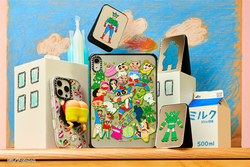 蠟筆小新 x CASETiFY。(圖/品牌業者提供)
