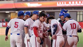 亞錦賽台灣隊預賽全勝，分組第一晉級。（圖／中華棒協提供）