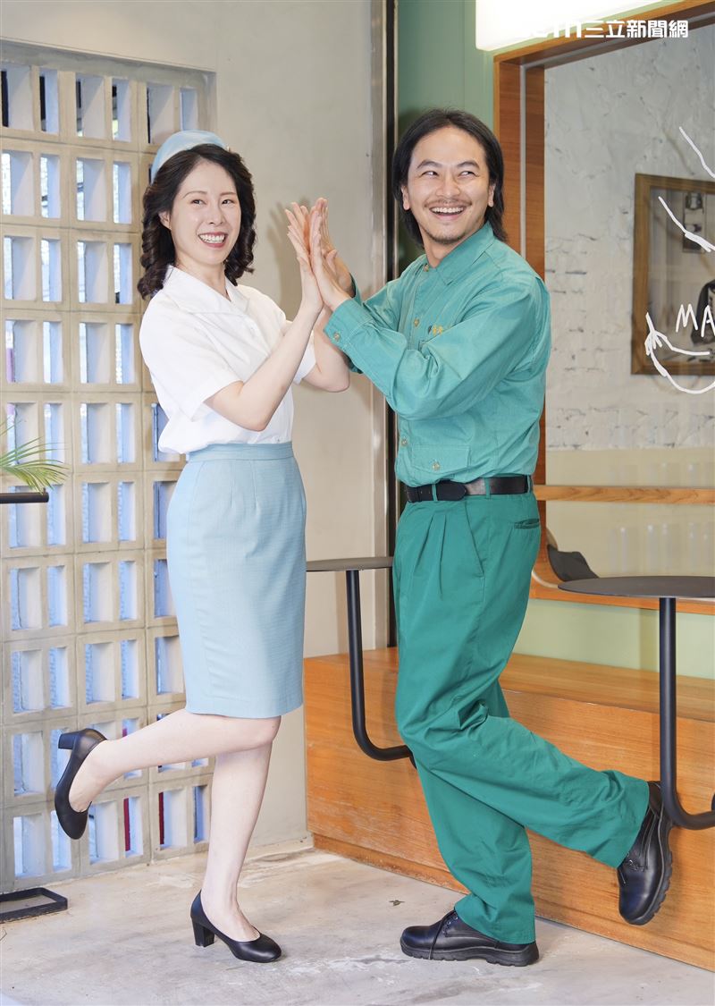 威爆花在《新手上路》中演的鬼魂角色。（／者于影）
