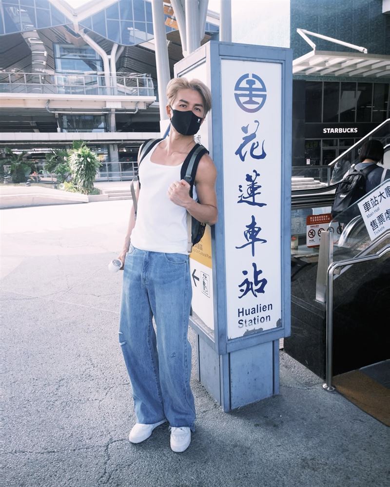 吳克群盼花蓮早日恢復昔日榮景。（圖／翻攝自吳克群IG）