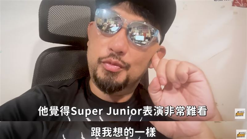 阿強酸富邦悍將主題日複製貼上、SJ表演難看。（圖／翻攝&iexcl;&Aacute;nimo!運動吧YouTube）