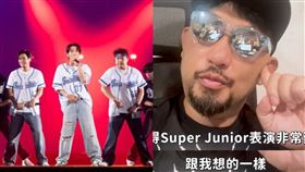 阿強酸富邦悍將主題日複製貼上、SJ表演難看。（圖／富邦悍將提供、翻攝自¡Ánimo!運動吧YouTube）