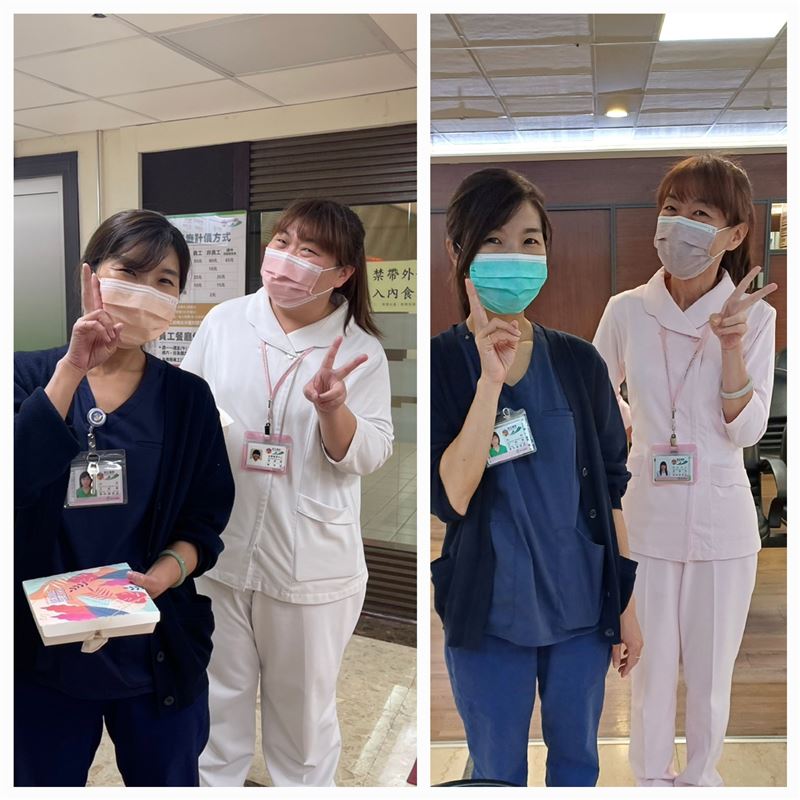 吳雅婷原本（左）體重104公斤，透過「健康飲食行為的內化」等方式，15個月後，成功鏟肉51公斤，目前（右）僅53公斤。(圖／彰化醫院提供)
