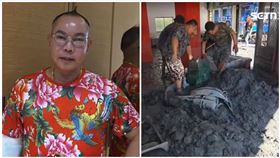 吊車大王,小山貓,馬太鞍,溢流,光復鄉（圖／翻攝畫面）