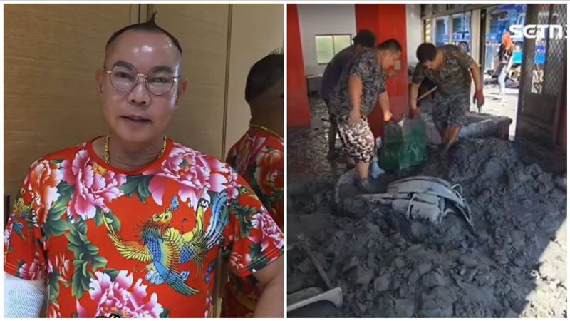 新／巨量泥沙重創光復鄉　吊車大王出手了