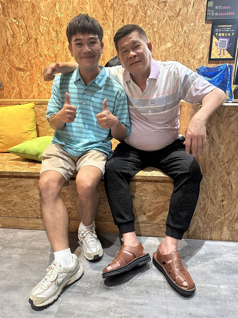 馬國弼（左）與澎恰恰（右）相加欠債近3億。（圖／翻攝自馬國弼臉書）