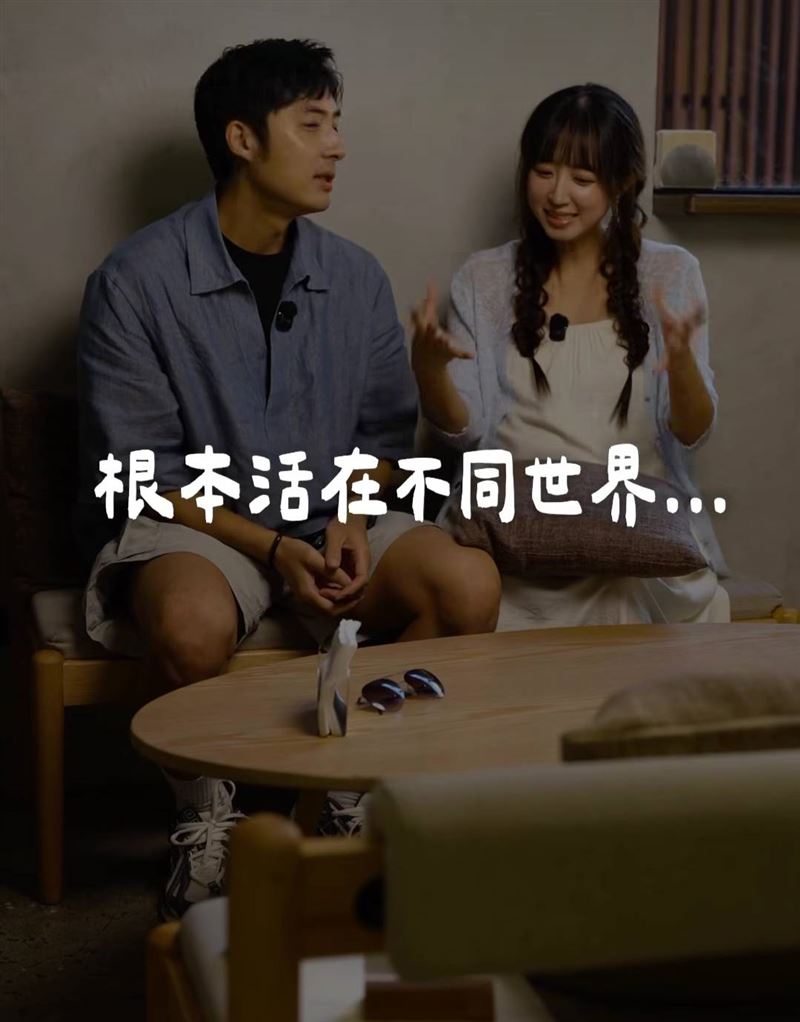 洪詩（右）跟李運慶因為彌月禮盒款式意見不同。（圖／翻攝自洪詩IG）