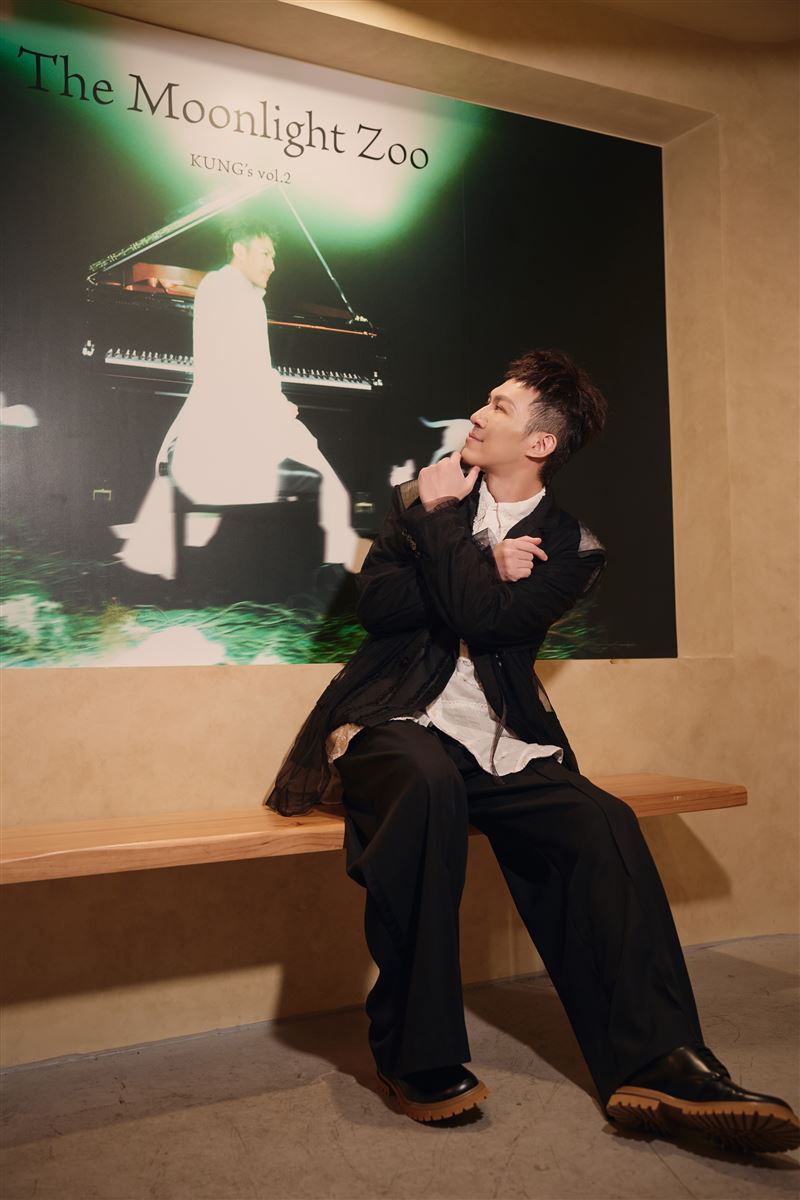 龔鈺祺舉辦新歌搶聽會。（圖／亮晶妃音樂有限公司）