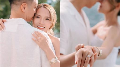 女星震撼宣布婚訊　男友下跪求婚畫面曝光