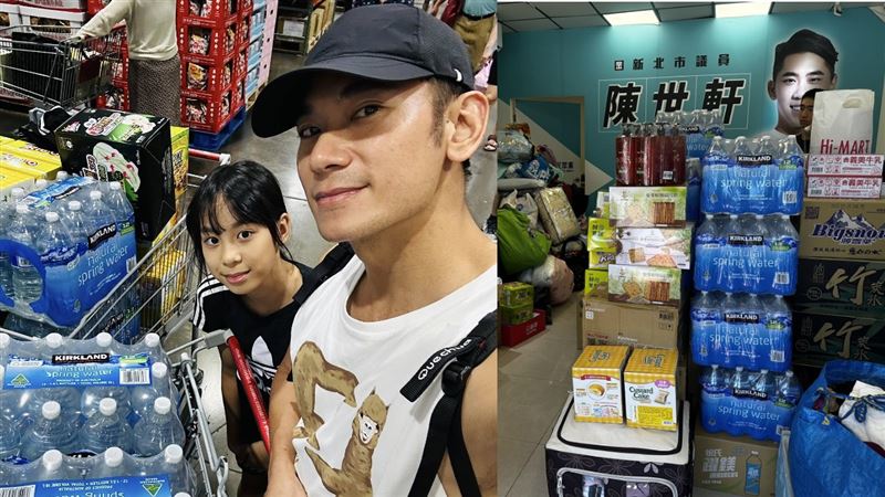 台八男神捐大量物資挺花蓮：要出力別出嘴