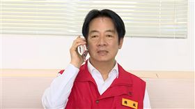 總統賴清德赴花蓮前進指揮所聽取災情簡報，與花蓮縣長徐榛蔚通話。（圖／翻攝畫面）