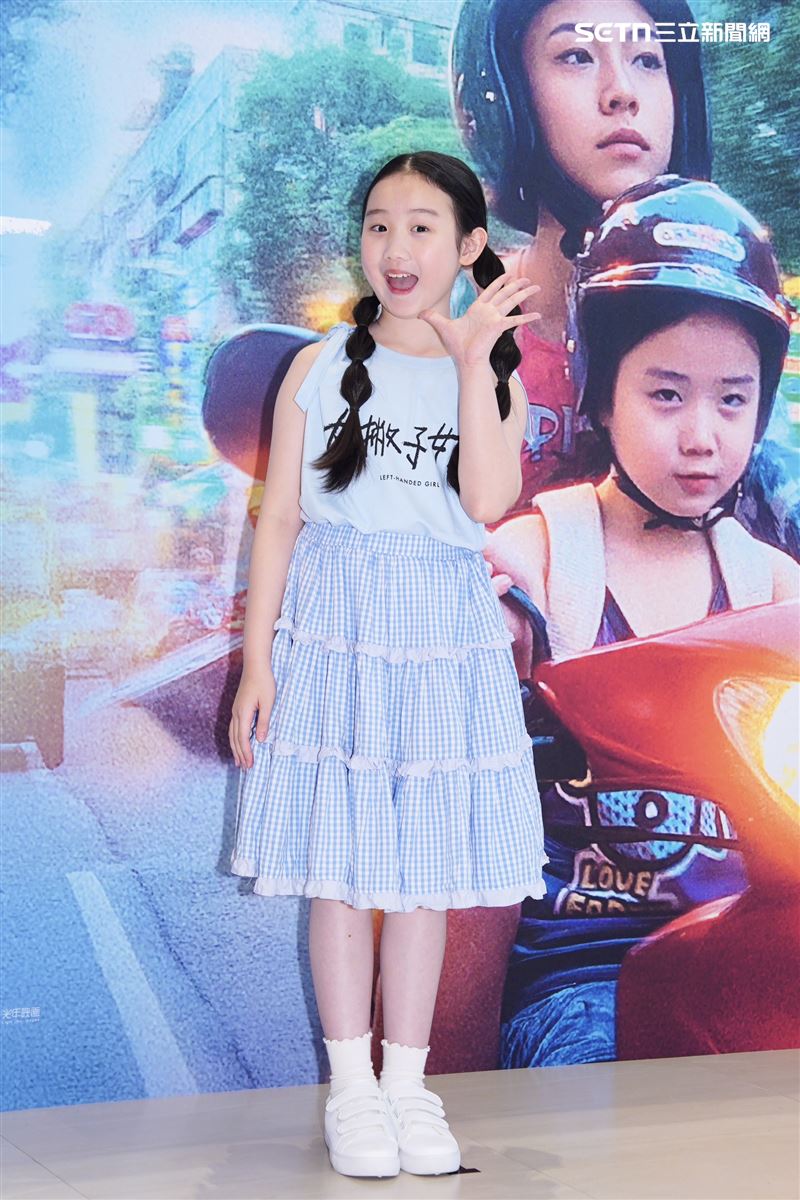 葉子綺（Nina）首次參與電影演出。（圖／記者趙于瑩攝影）