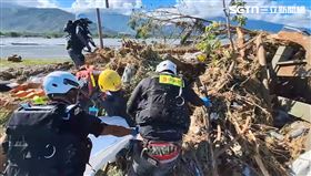 花蓮,馬太鞍溪,堰塞湖,溢流,罹難者,台中,特搜,土地公（圖／翻攝畫面）