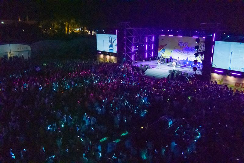 年輕世代站出來！一心二夜演唱會，10/5本土天團玖壹壹壓軸登場音浪之夜。（圖／南投縣政府提供）